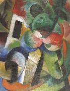 Franz Marc Small Composition ii (mk34) USA oil painting artist